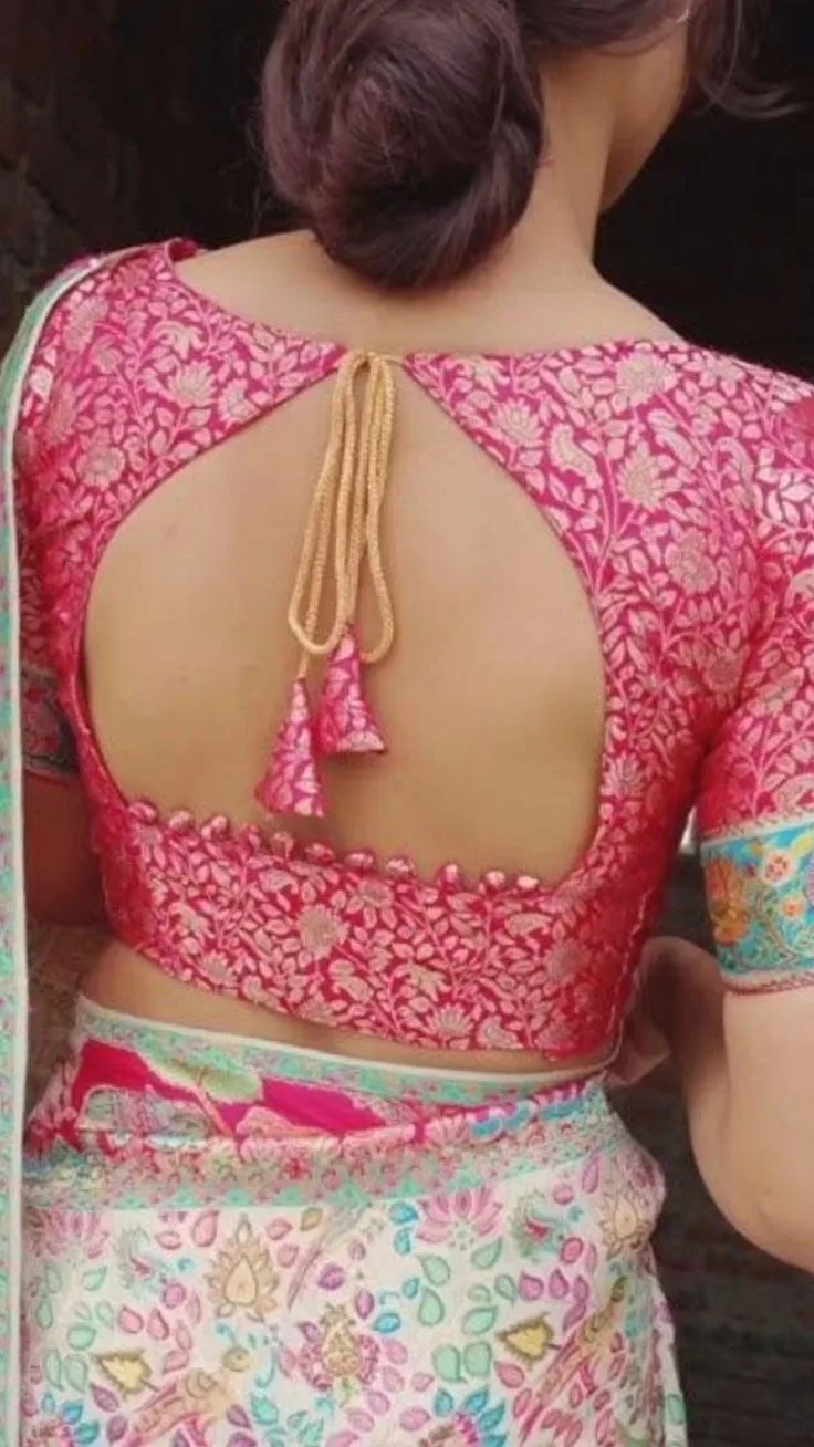 latest blouse designs front and back