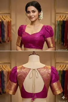 latest blouse designs front and back