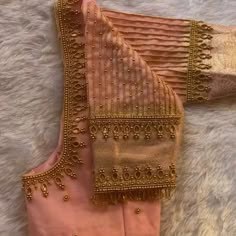 simple aari work blouse designs