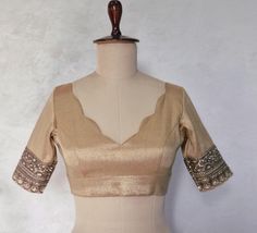 v neck blouse designs front and back