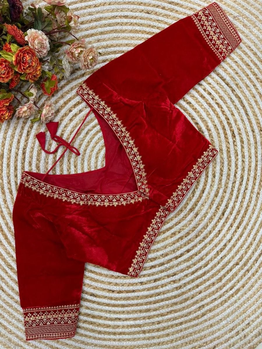 v neck blouse designs front and back