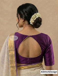 v neck blouse designs front and back