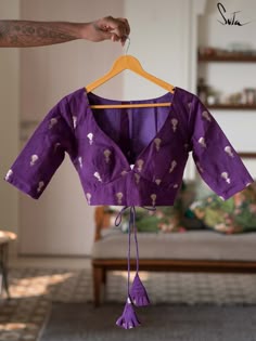 v neck blouse designs front and back