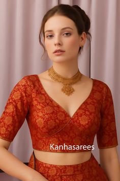 v neck blouse designs front and back