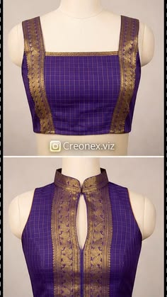 v neck blouse designs front and back