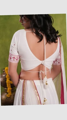 v neck blouse designs front and back